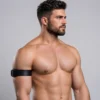 Black Leather Arm Bands - Image 2