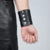 Mens Leather Wrist Band - Image 2