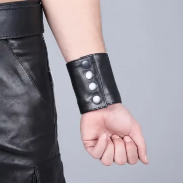 Alternative view of Leather Wrist Band