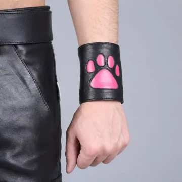 Leather Wrist Band For Men