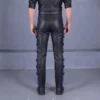 Black Leather gay pants - Image 2