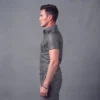 Gray Leather Shirt - Image 3