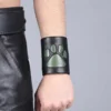 Boss Leather Wrist Bands