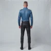 Blue And Black Leather Unifrom - Image 2