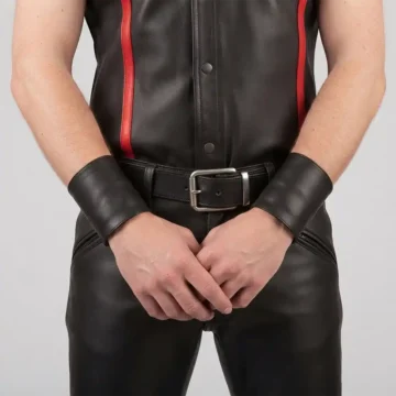 Leather Wrist Band For Men