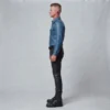 Blue And Black Leather Unifrom - Image 3