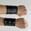 Leather Wrist Band For Men - Image 2