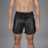 Boss Leather Shorts