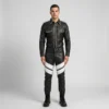 White Piping Leather Uniform