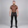 Brown Leather Uniforms