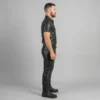 Blue Stripe Leather Uniform - Image 3