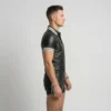 Black Shorts Leather Unifrom - Image 3