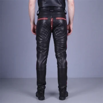 Alternative view of Mens Leathers pants