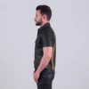 Yellow Stripe Leather Shirt - Image 3