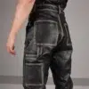 genuine leather pants mens​ - Image 3