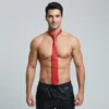 Red Leather Ties