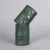 Green Leather Wrist Band