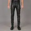 designer mens leather pants​
