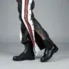 mens slim leather pants - Image 3
